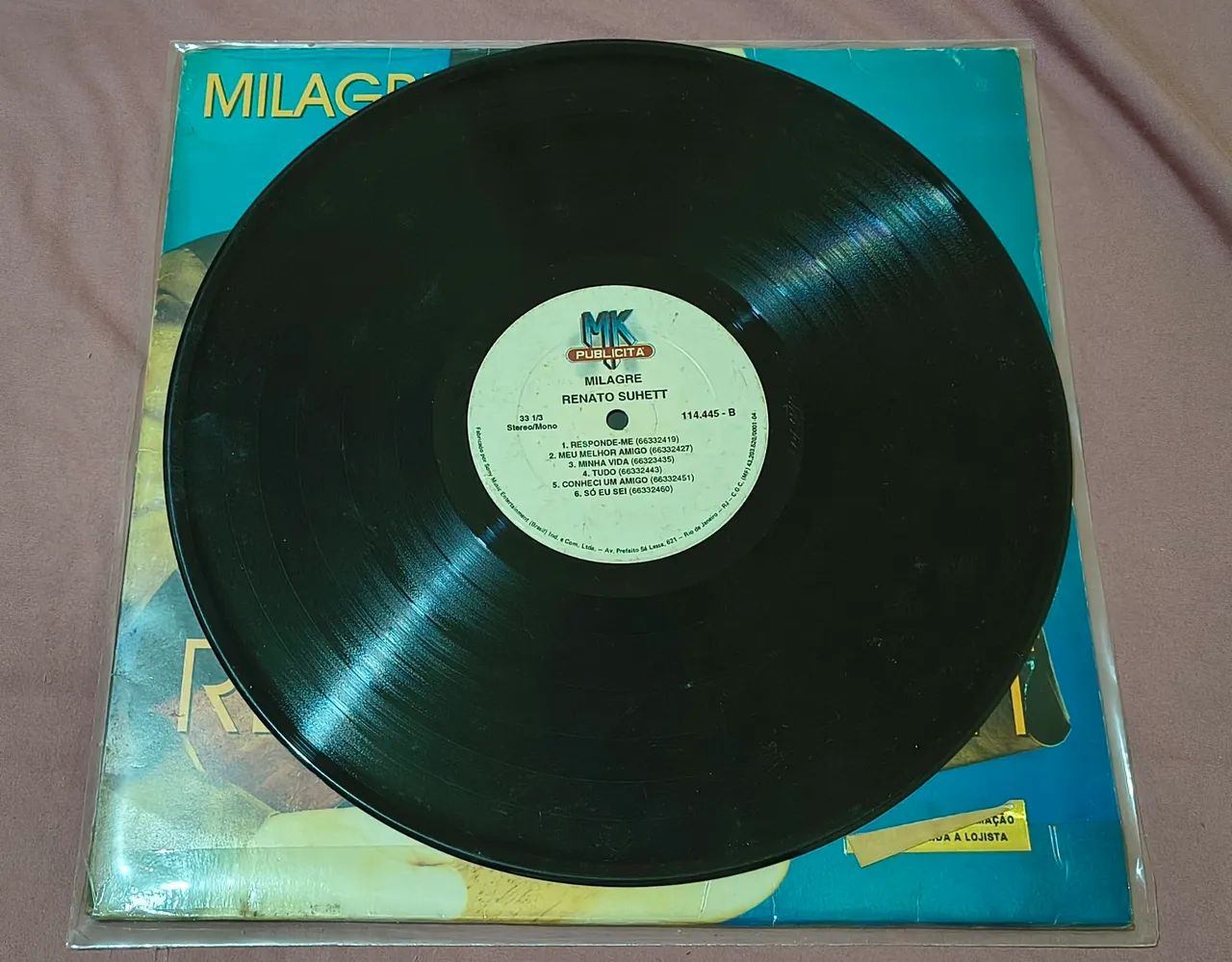 LP Vinil Renato Suhett Milagre  - Foto 3
