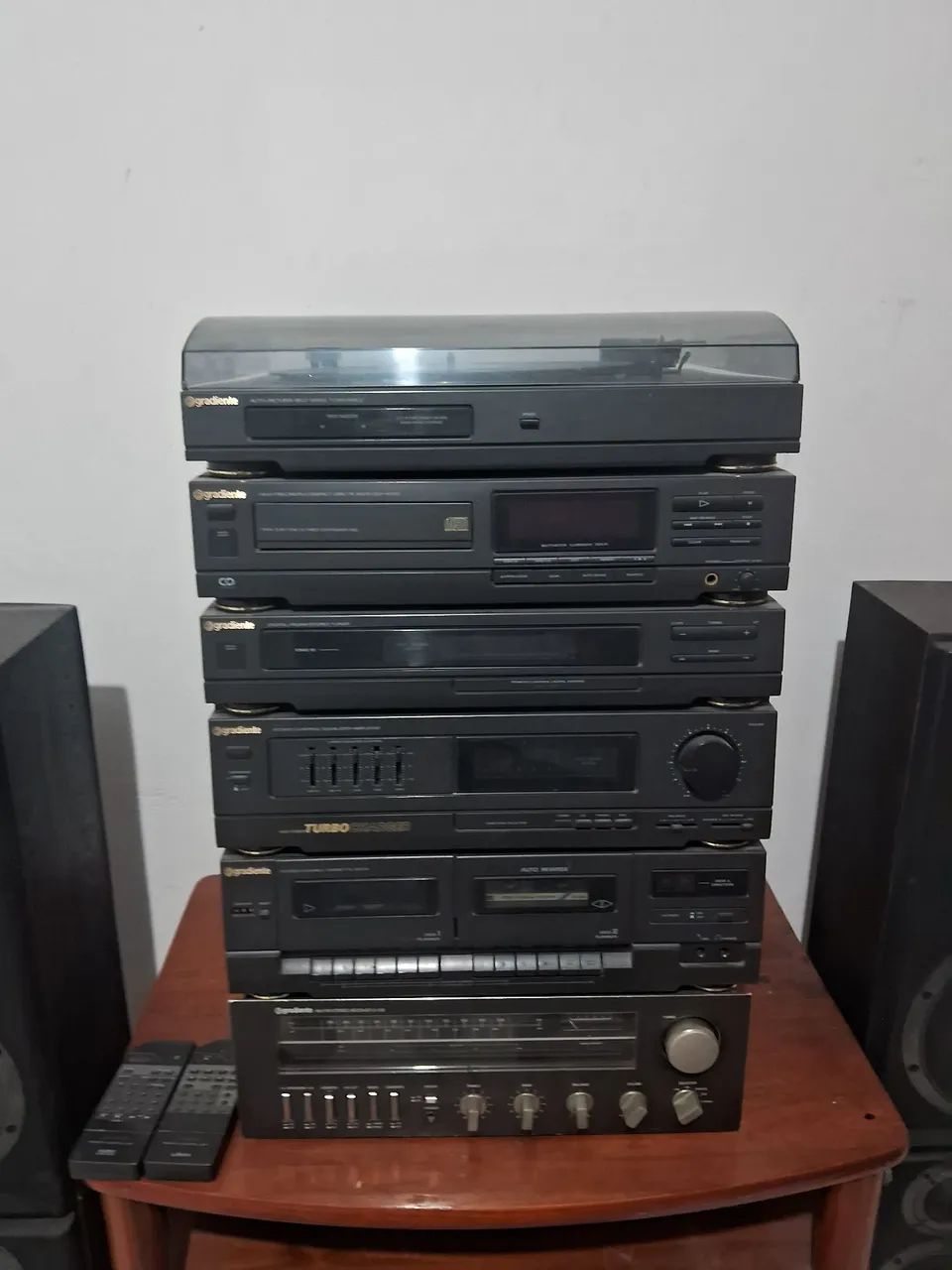Som gradiente completo + receiver s126 + 4 caixas - Foto 5