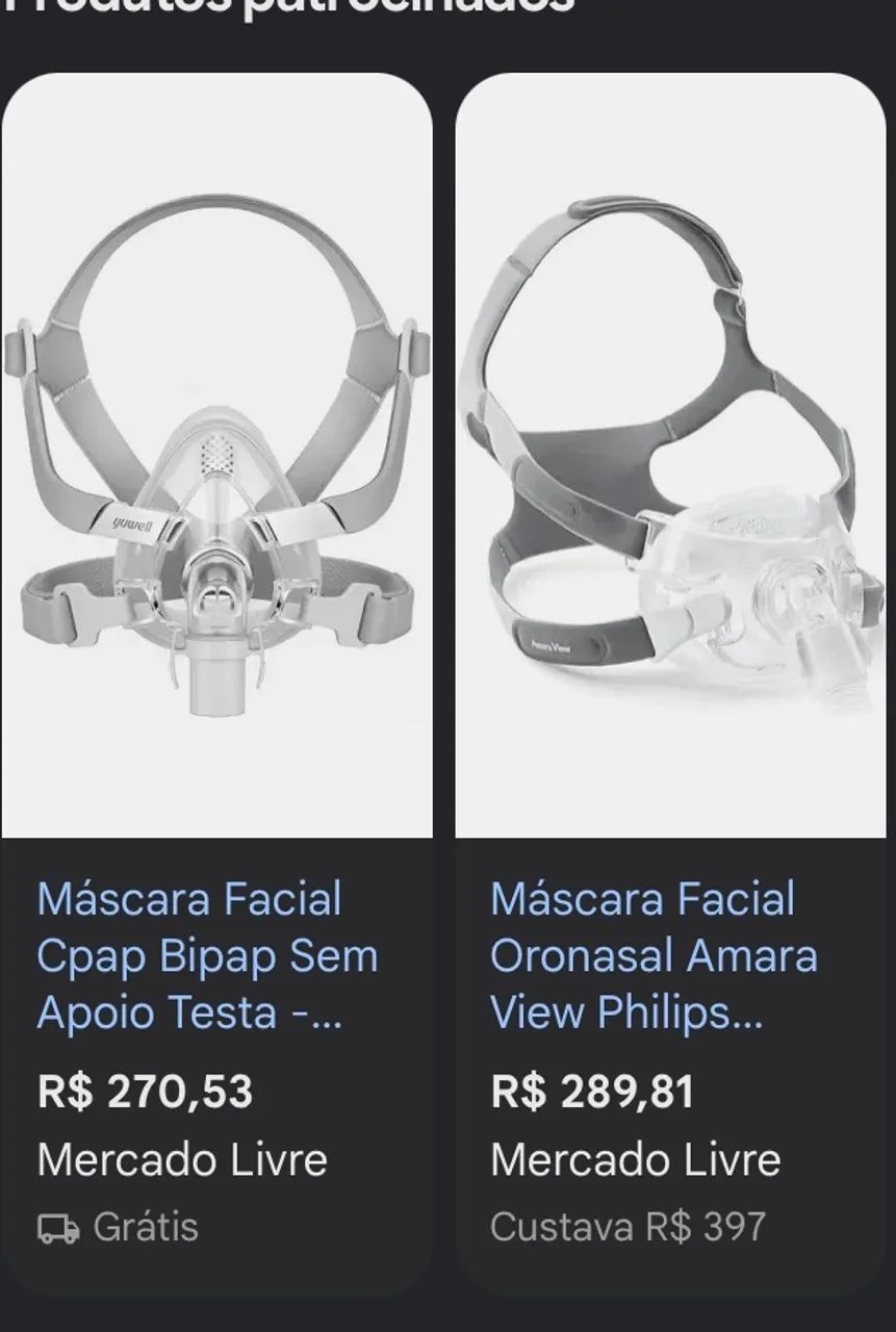 Máscara facial para BIPAP/CEPAP - Foto 3