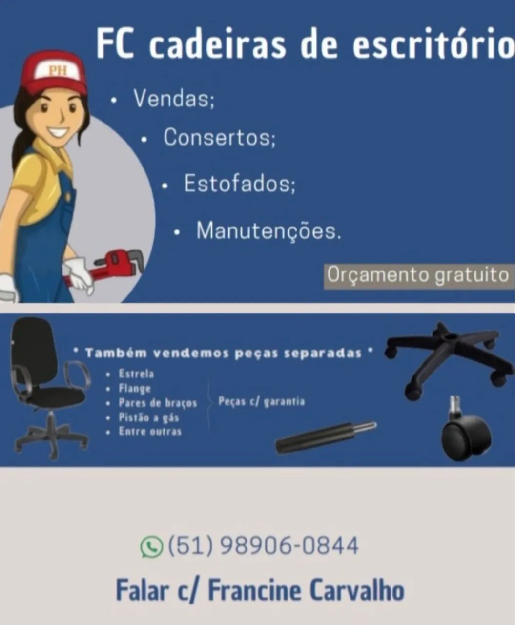 Conserto de cadeiras  - Foto 3