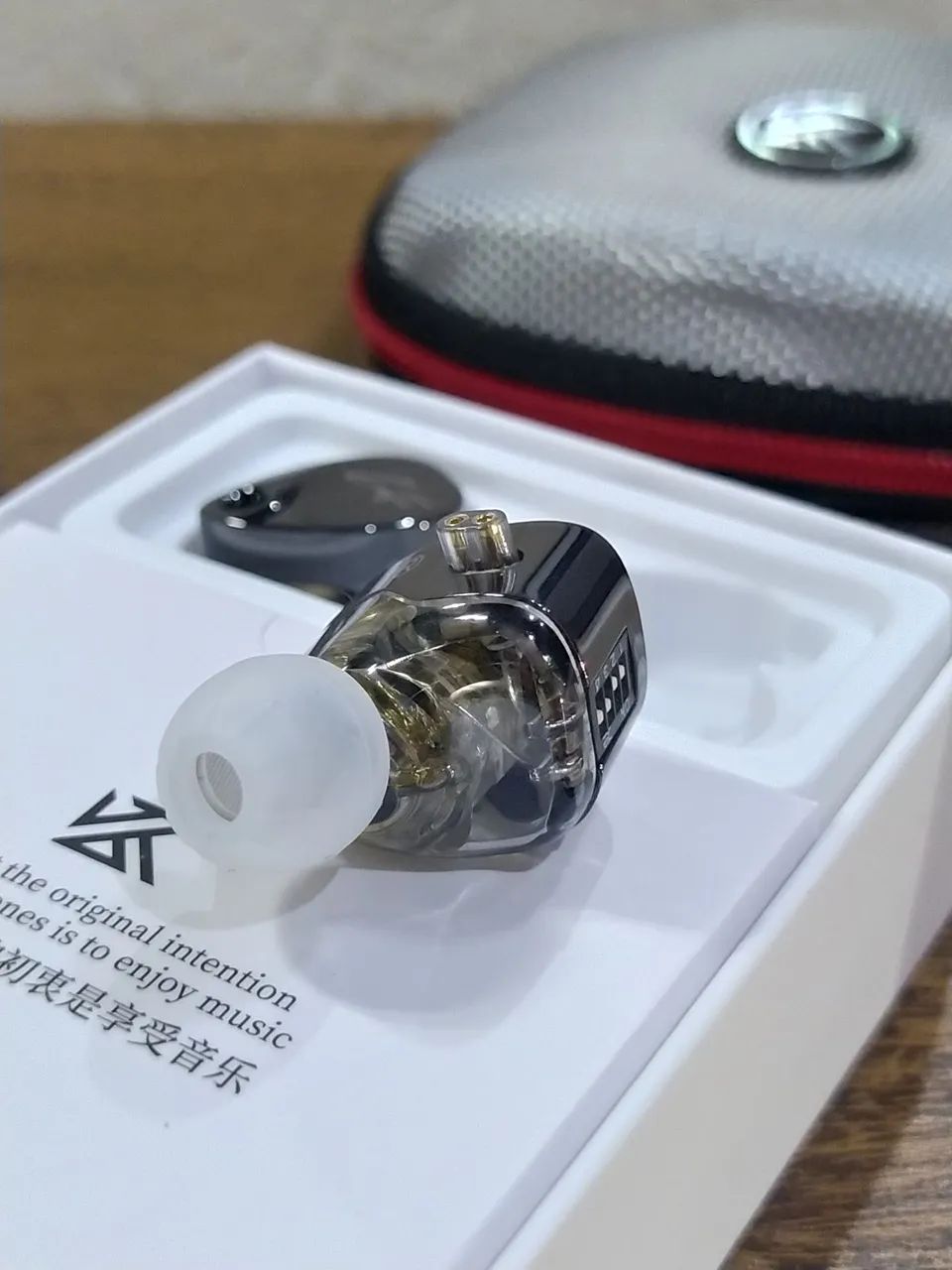 Fone Profissional KZ Castor Harman Versão Bass - Grátis Bag - Lacrado! - Foto 3