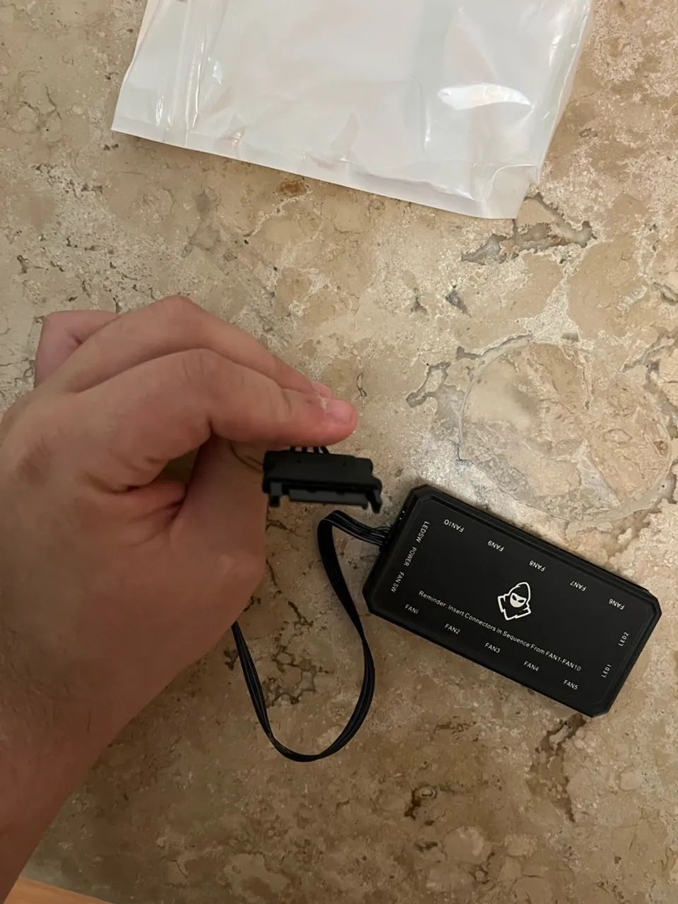 Kit fans e controladora rgb - Foto 4