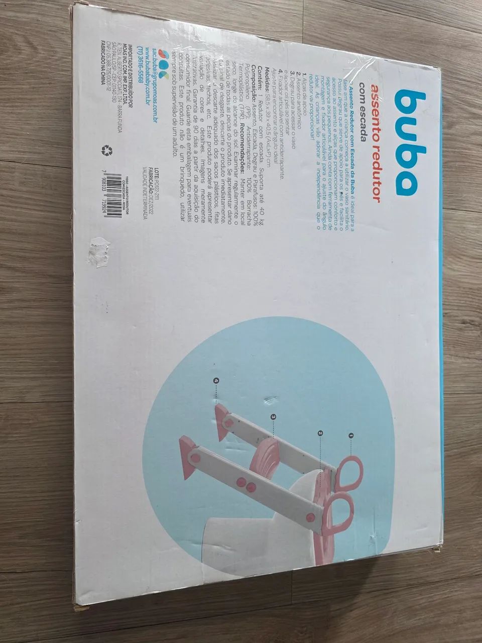 Buba Assento Redutor Com Escada - Foto 4