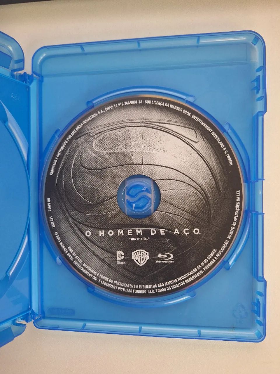 Blu-Ray 3D + 2D Superman: O Homem de Aço | Seminovo - CDs, DVDs