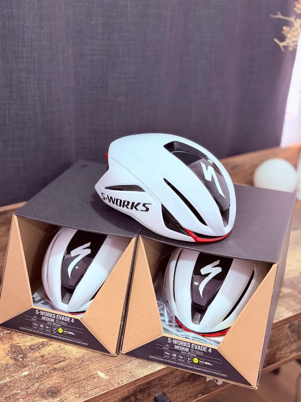 Capacete specialized evade 4 TEAM  s works 