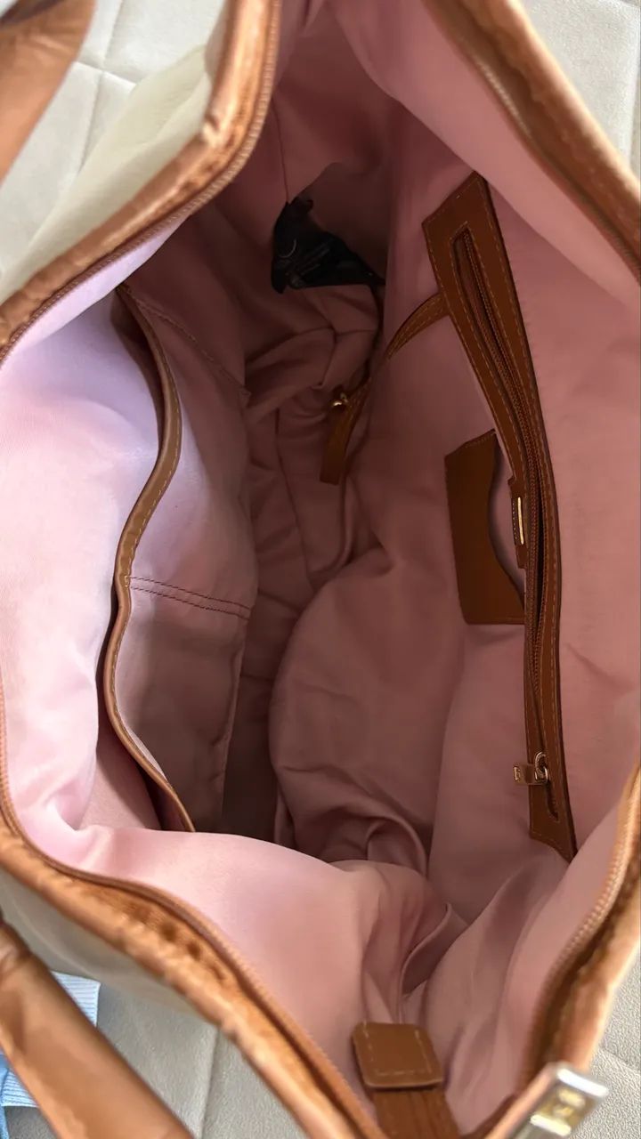 Bolsa luz da lua off-white - Foto 2