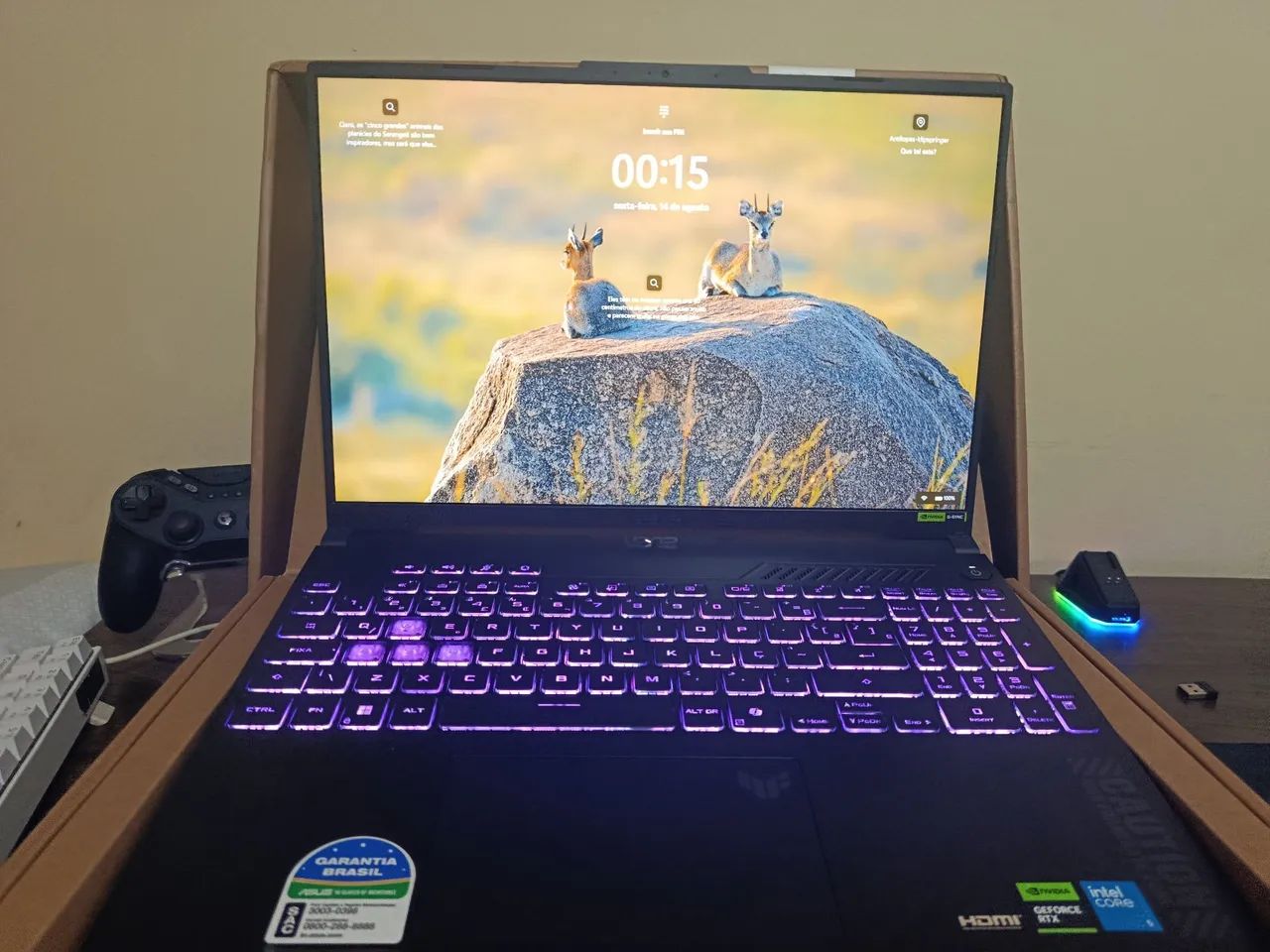Notebook gamer tuf f16 rtx 4050 - Foto 2