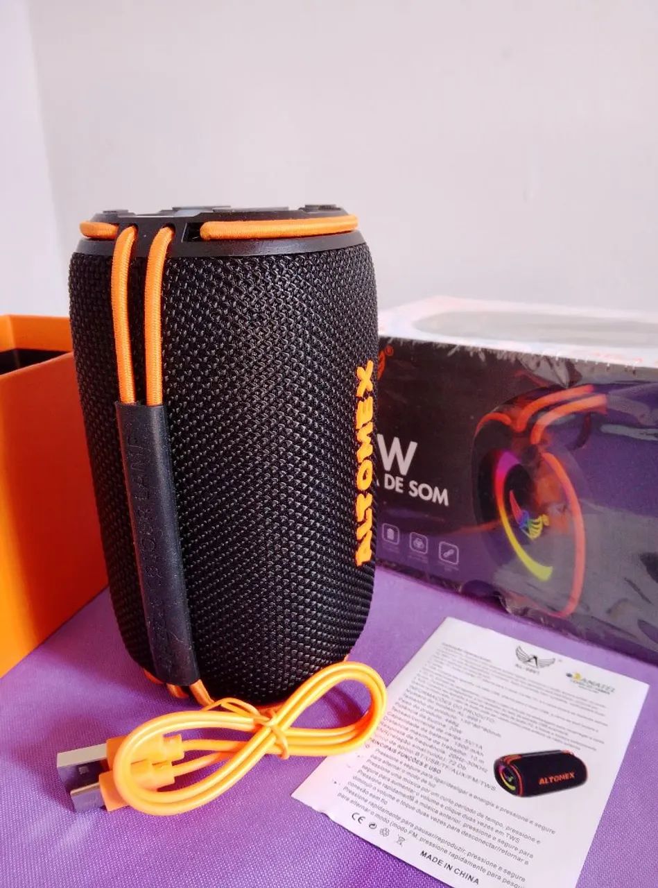 Caixinha de som Bluetooth Anatel Aprovada  Som top - Foto 3