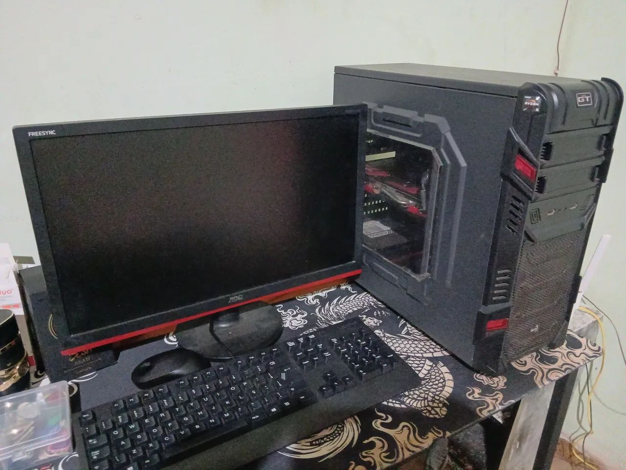 Pc gamer Ryzen completo