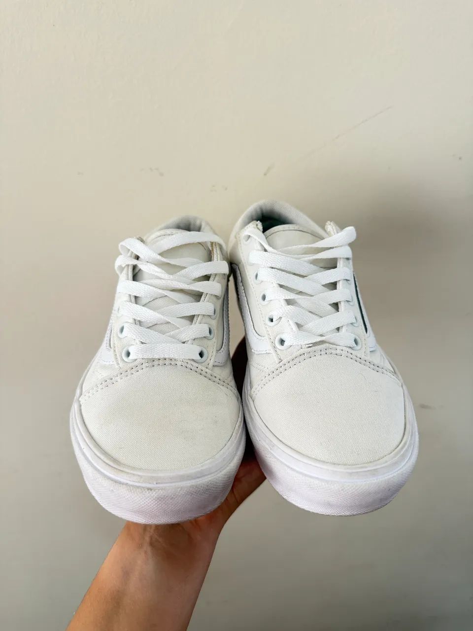 Tênis Masculino Vans Old Skool Comfycush - True White/True - Foto 2