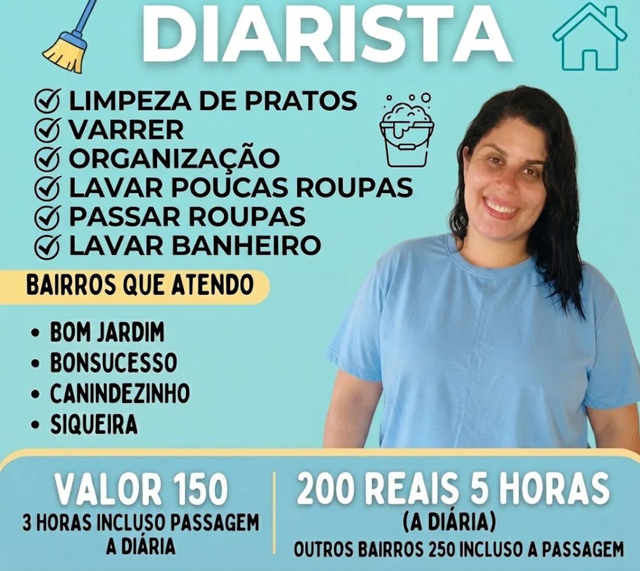 DIARISTA E BABÁ 