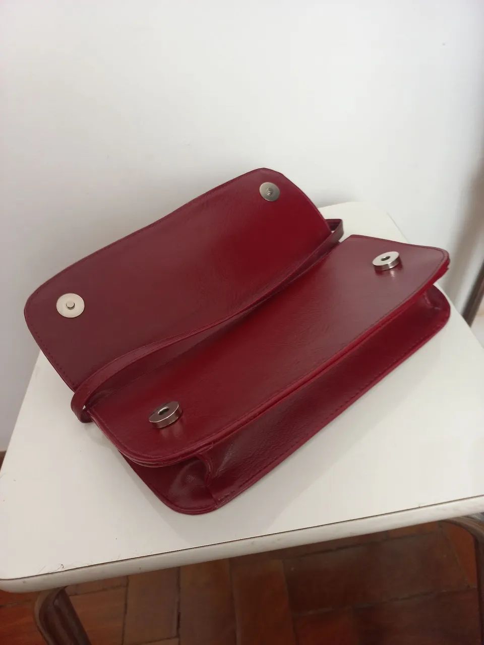 Bolsa de ombro vermelha (25x12) - Foto 4