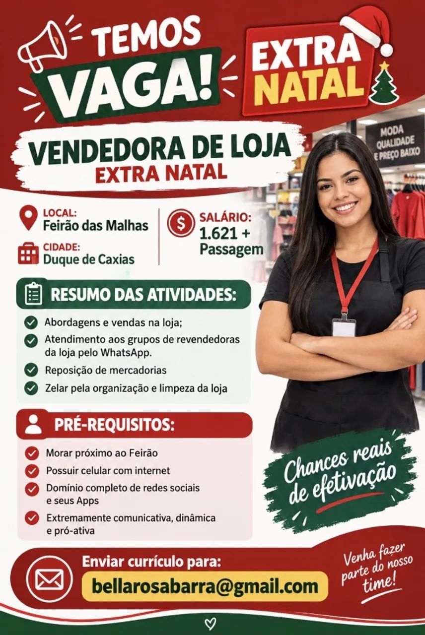 Vendedora Loja 