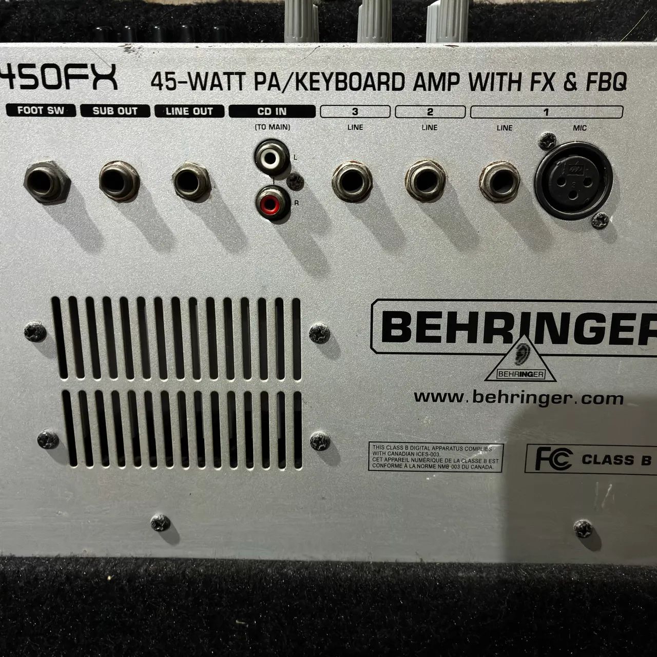 Amplificador Behringer K450fx ultratone - Foto 3