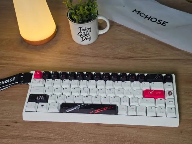 Teclado Mchose Ace68 + Keycaps Yuki Aim - Foto 5
