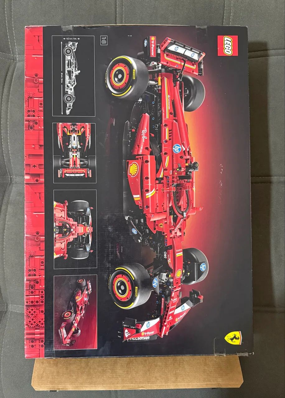 Caixa Lego Ferrari SF-24 Vazia - Foto 2