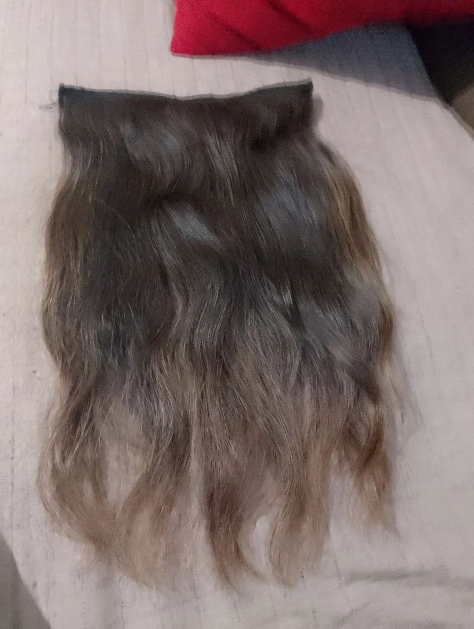 Aplique de cabelo brasileiro com tic tac  - Foto 4