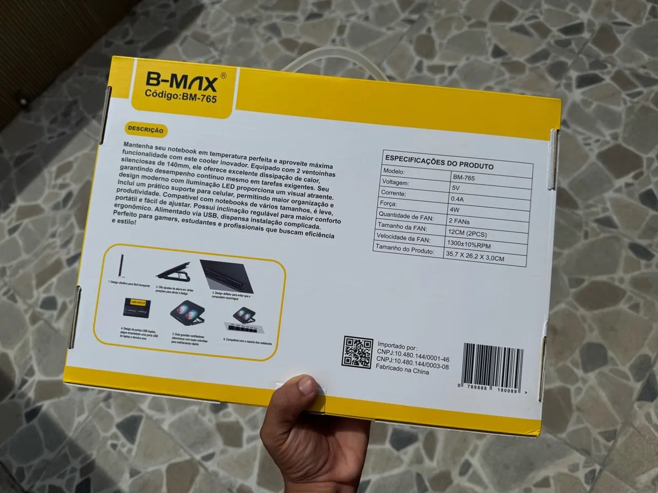 Base Suporte NOTEBOOK B-MAX!! LACRADO!! PROMOÇÃO!! - Foto 2