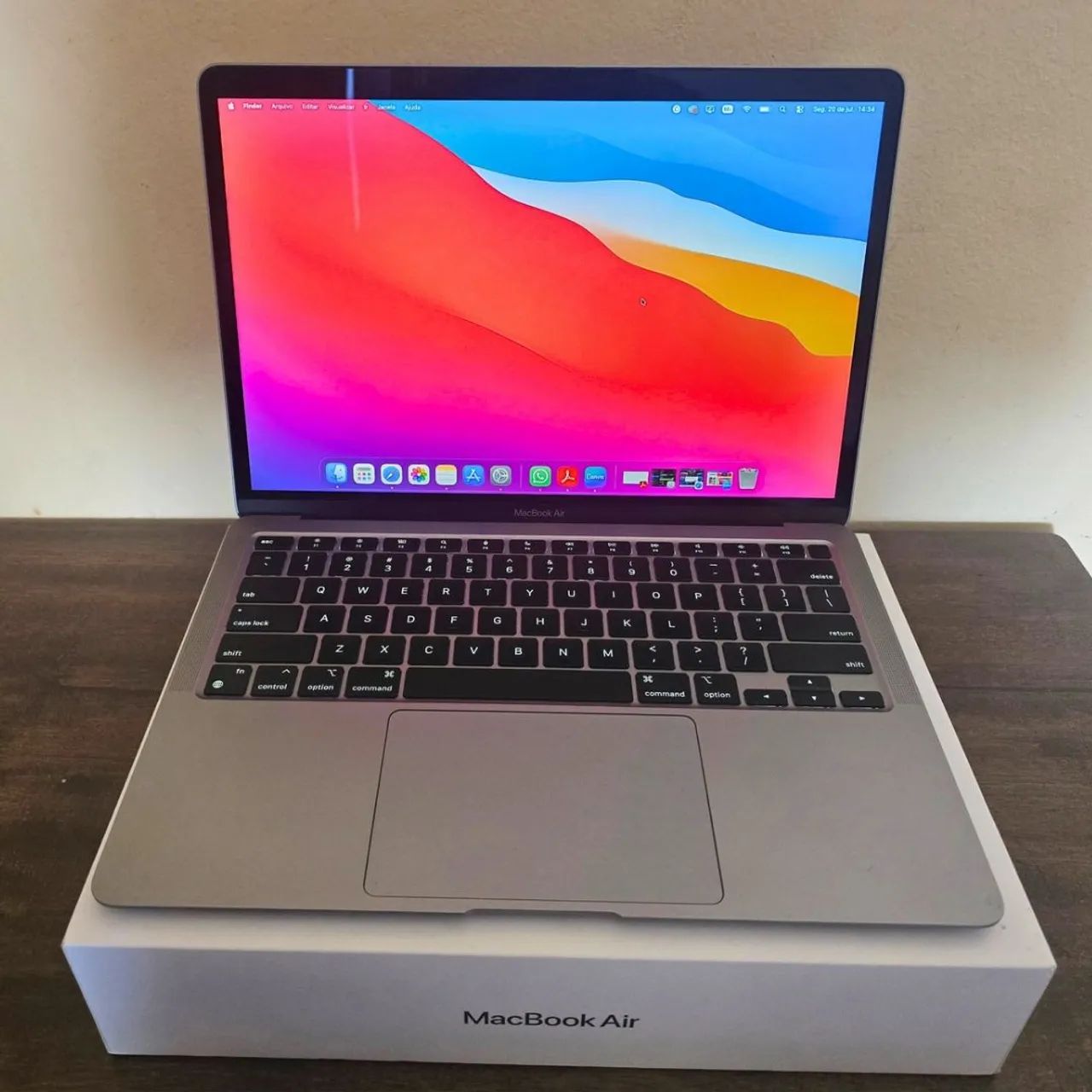 Macbook Air M1 8GB 256SSD Impecável - Notebooks - Novo Itabirito