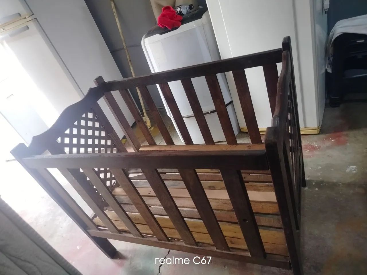 Mini berço de sucupira  - Foto 5