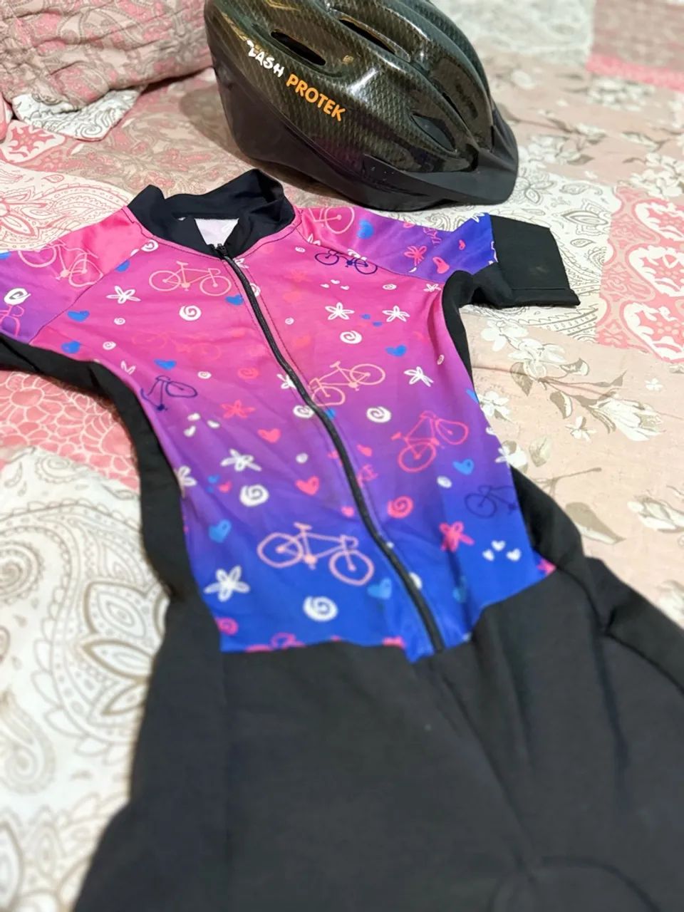 Macaquinho ciclista infantil - Foto 2