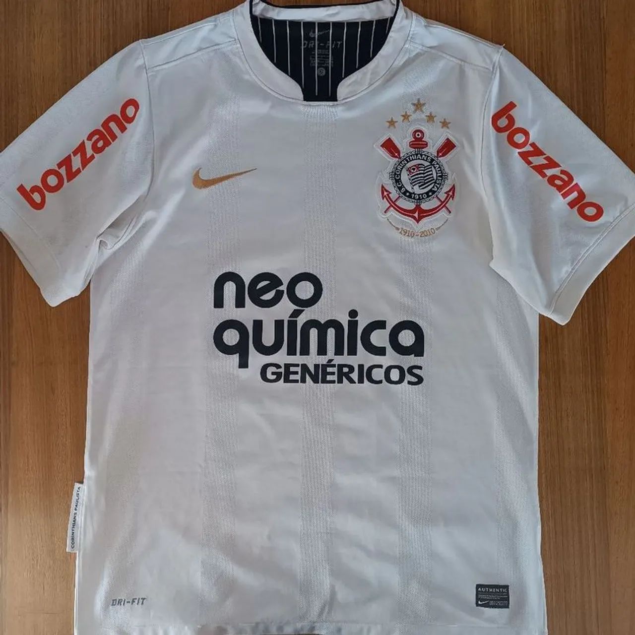 Camisa Original Centenário 2010 Branca Corinthians #14 Nike 