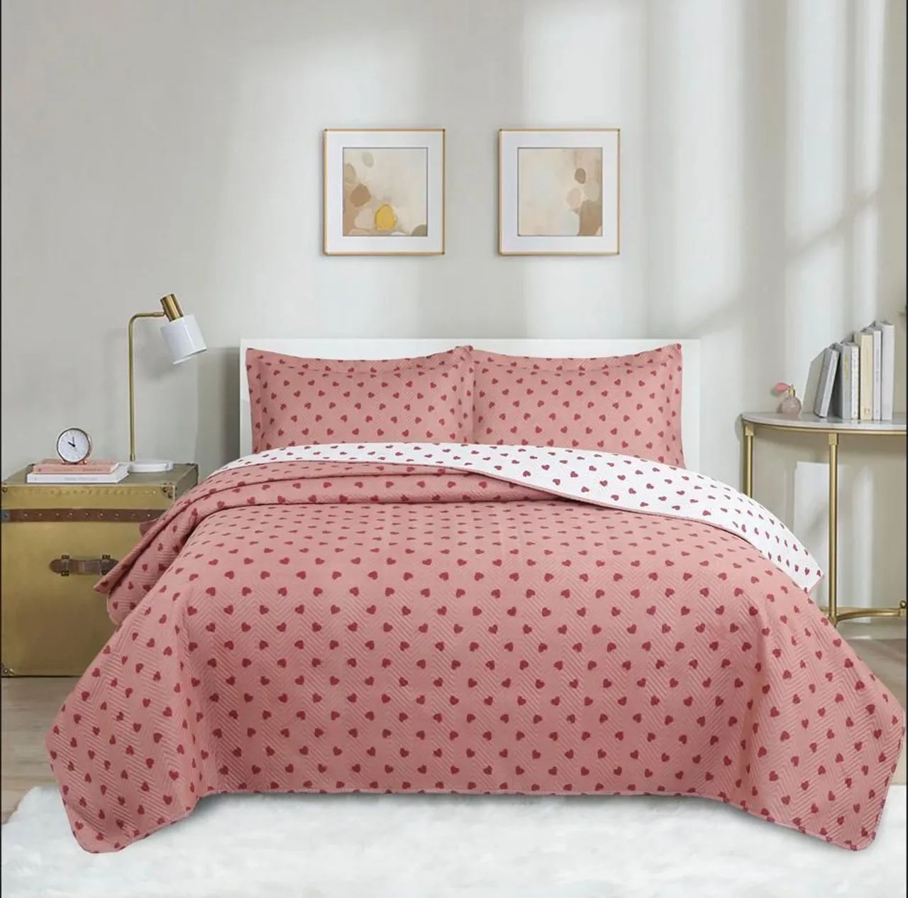 Colcha de cama | Coração - Foto 5