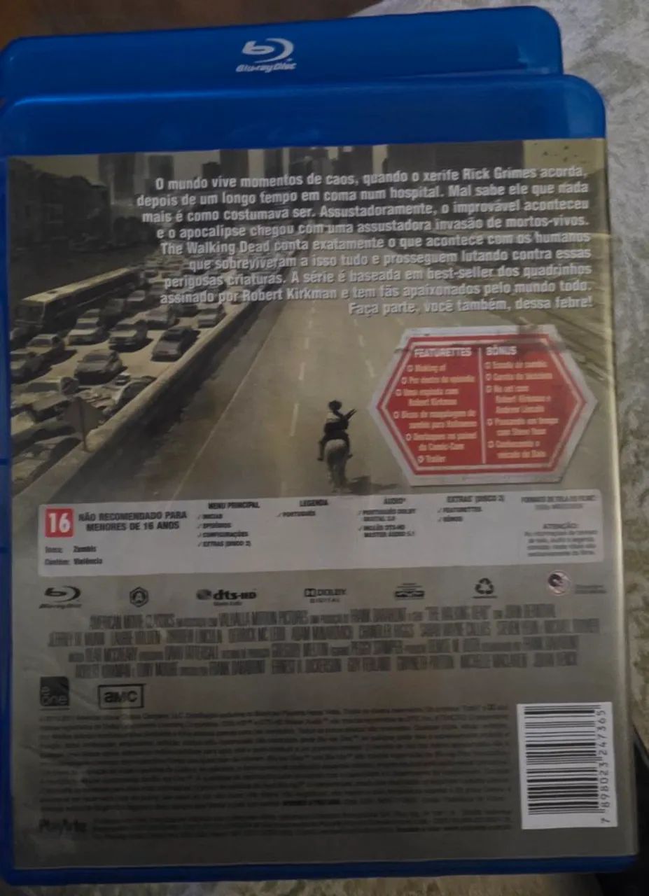 Box Série The Walking Dead - 1ª à 4ª Temporada (Blu-ray e DVD) - Foto 2
