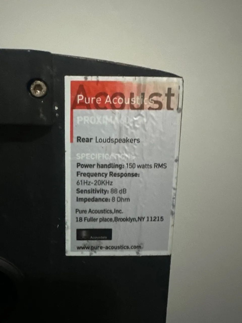 3 Caixas de som - PURE ACOUTICS 150W - Foto 4