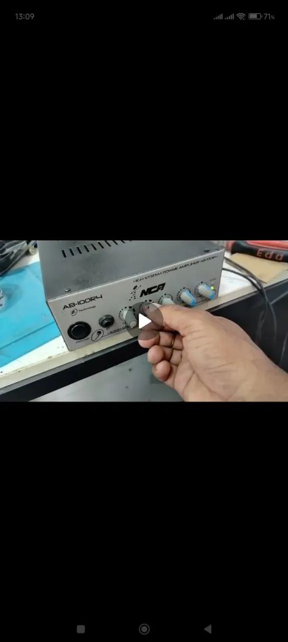 AMPLIFICAR DE POTÊNCIA 