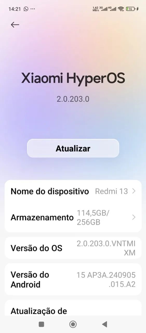 XIAOMI HYPEROS