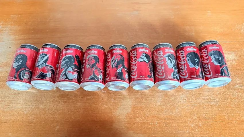 Coleção - Latinhas Coca-Cola Vingadores - 350 mL - Foto 4