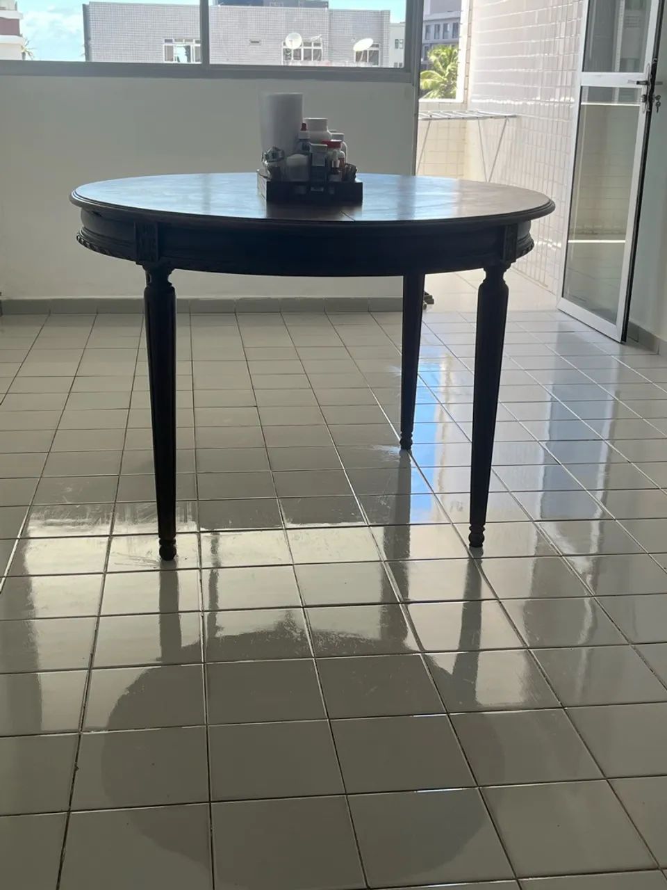 Mesa antiga Madeira maciça 