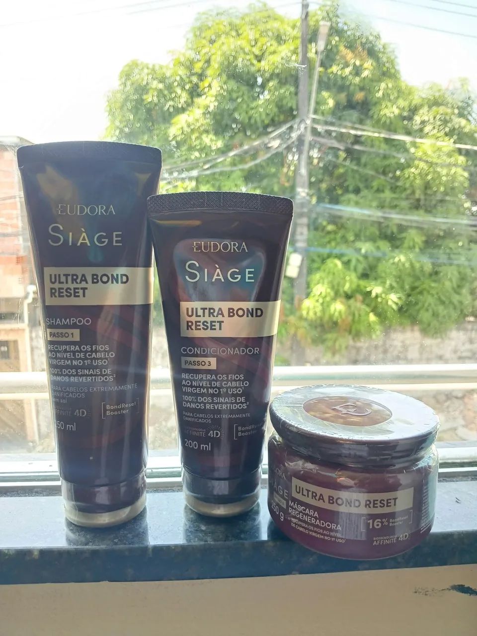Kit shampoo,condicionador e máscara 