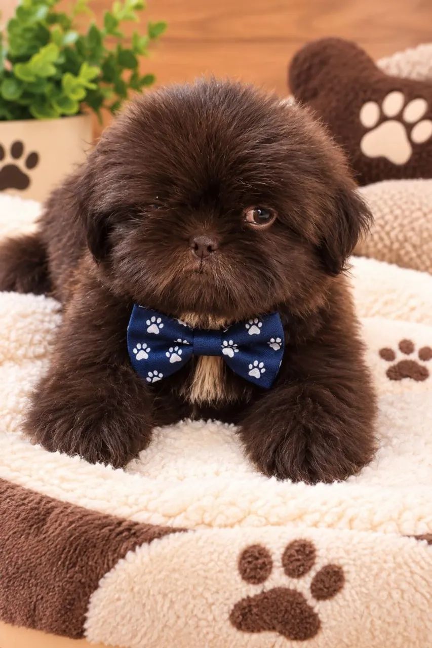 Shih tzu macho chocolate 