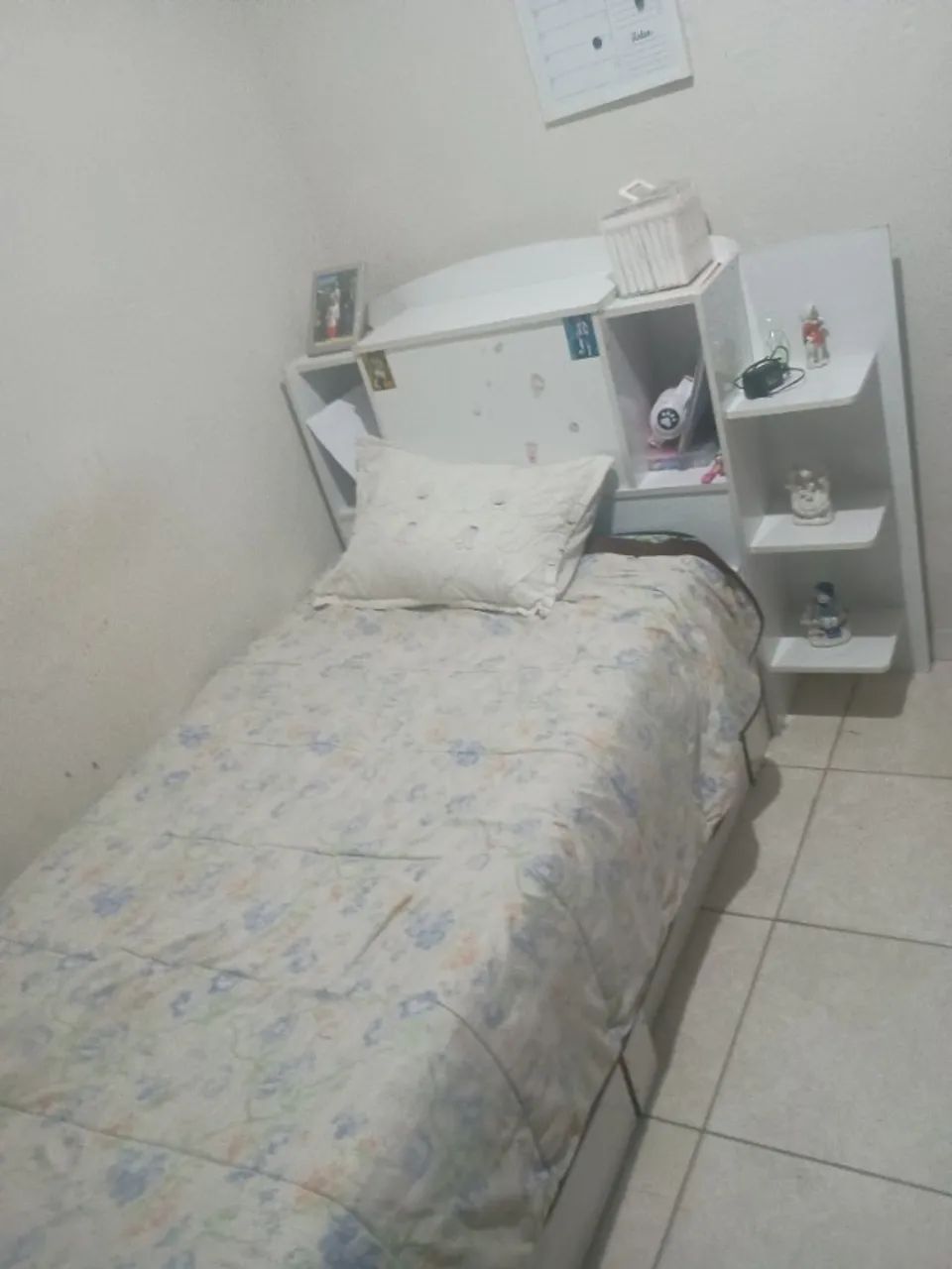 Cama com auxiliar 