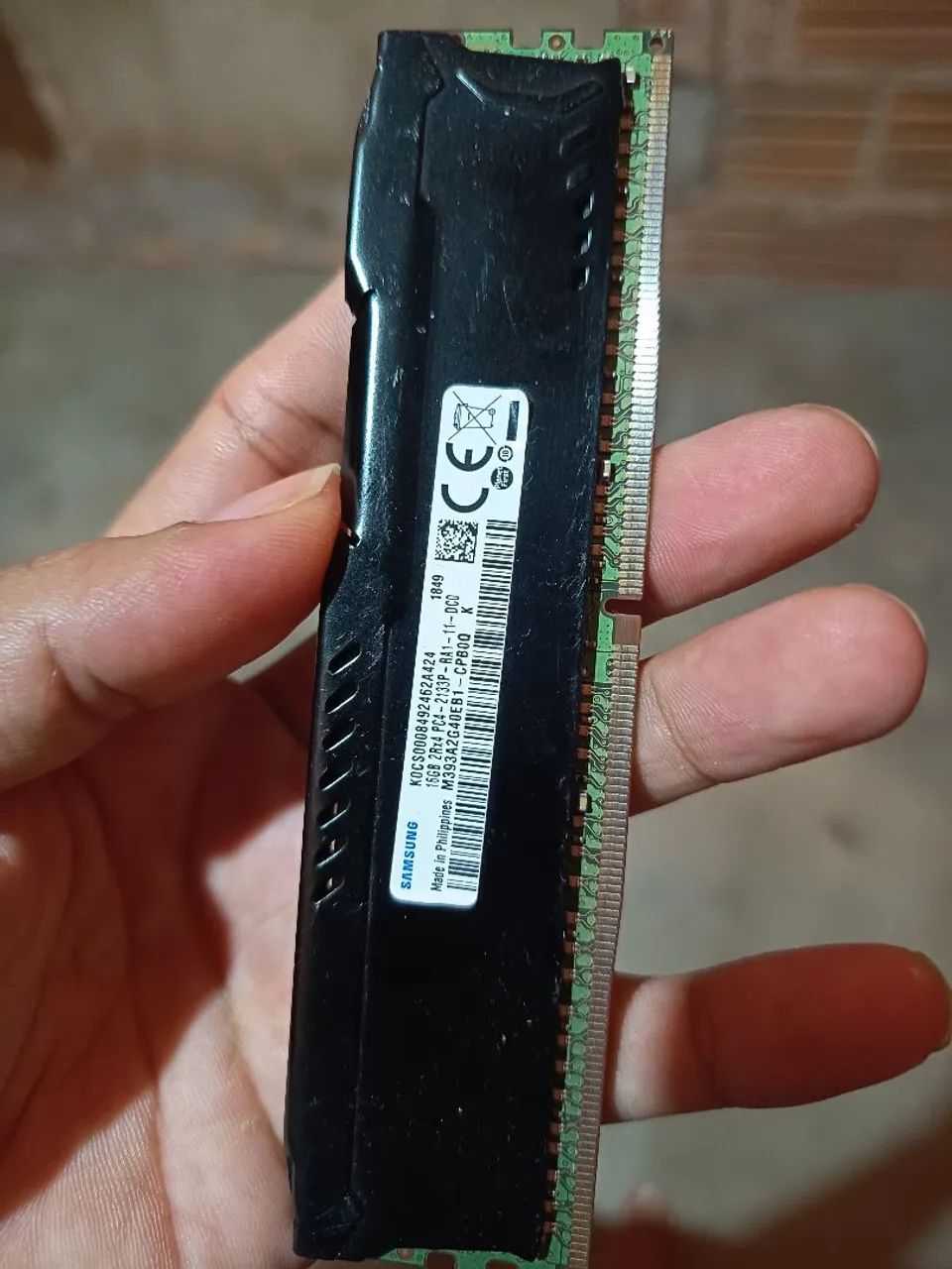 Memória ram 16gb ecc reg 2133mhz - Foto 2