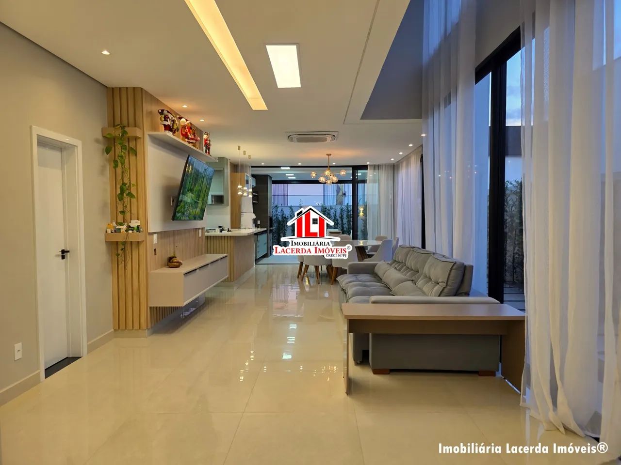CASA RESERVA DO PARQUE, DUPLEX 4 SUÍTES, 362M² EDIFICADO, ENERGIA SOLAR, AMBIENTES INTEGRA - Foto 3