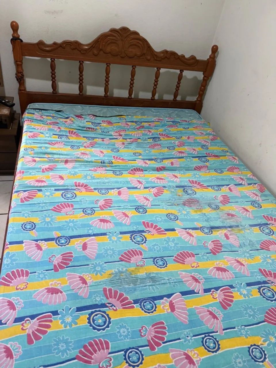 Cama de casal e colchão  - Foto 5