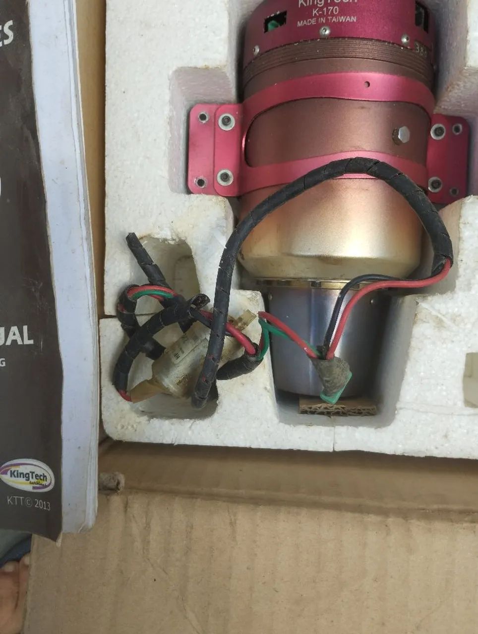 Turbina aeromodelo kingtech 170 avião controle remoto  - Foto 2