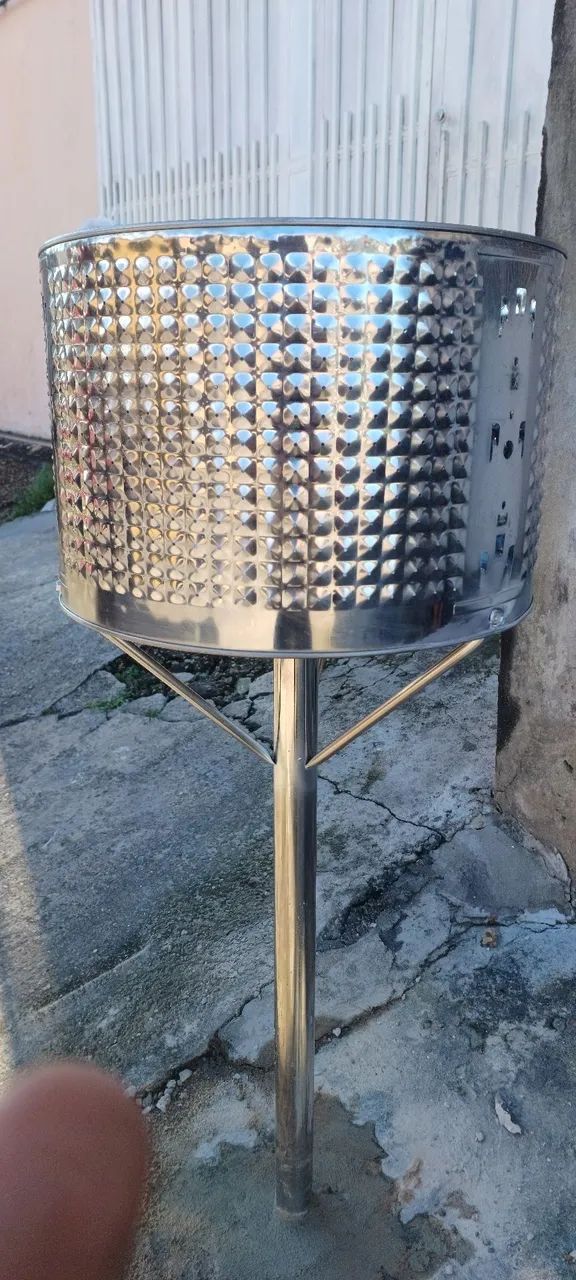 Lixeira toda inox  - Foto 2
