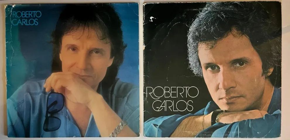 02 (dois) LP s VINIL Roberto Carlos - 1979 e 1992