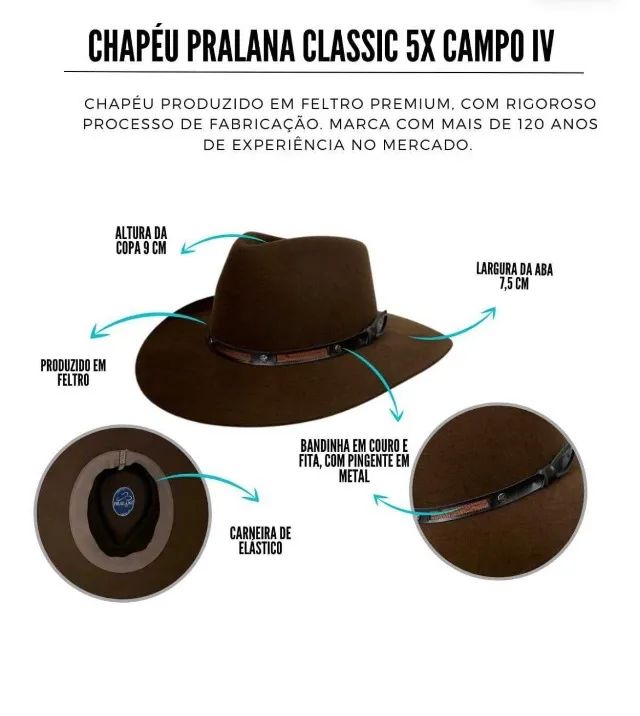 Chapéu pralana  - Foto 5