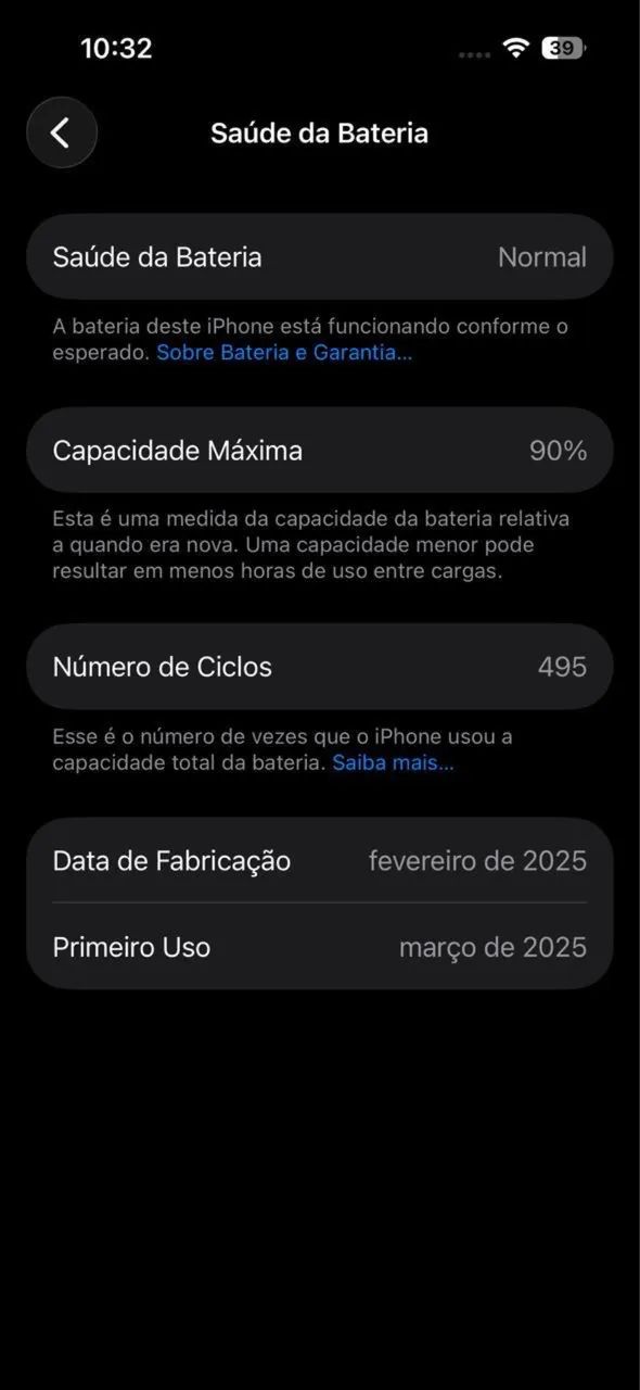 Ifone 15 - com 128 GB - bateria 90% - Foto 2