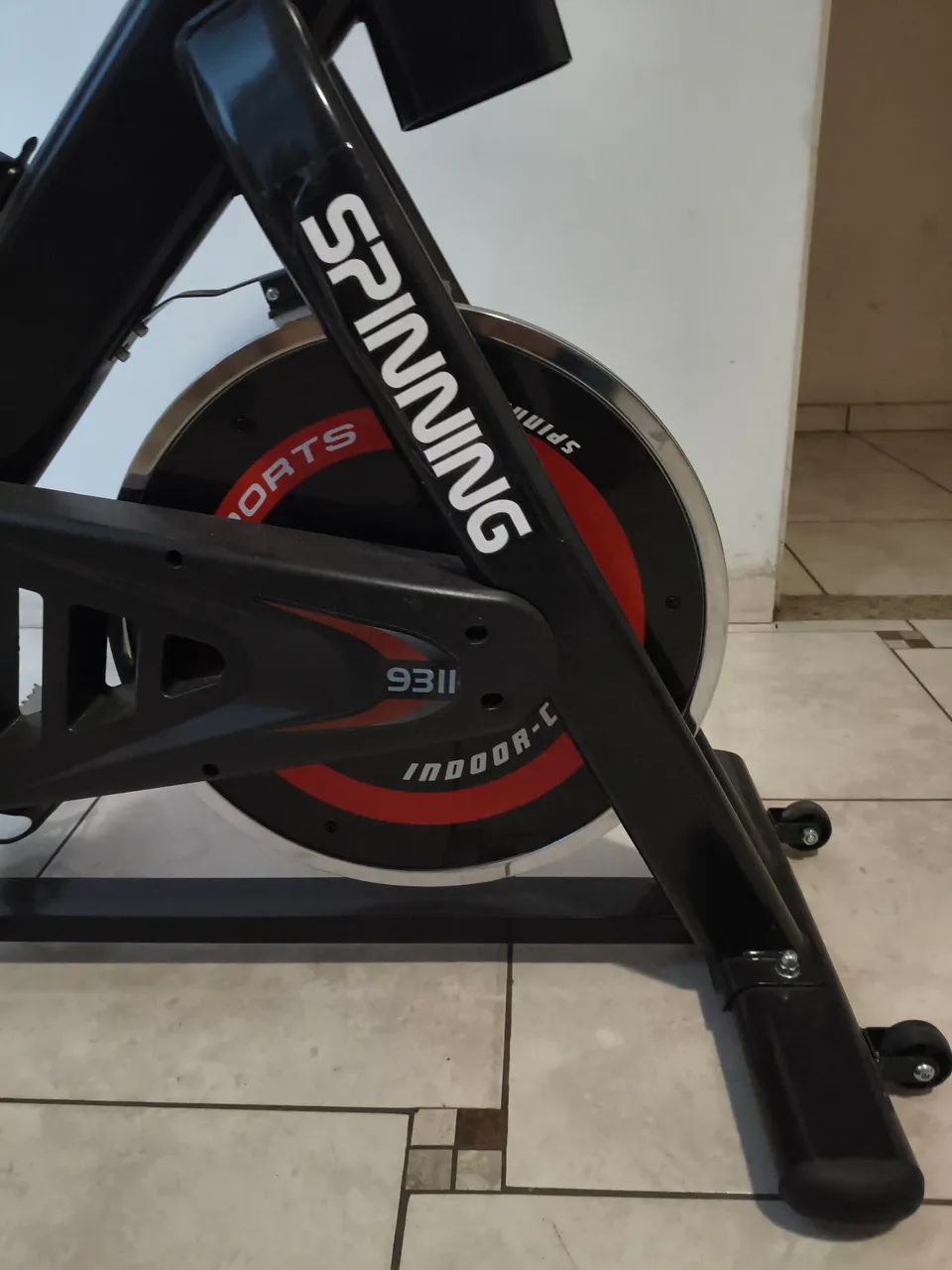  Bicicleta Ergometrica Spinning AB-9301/11 preta - Foto 3