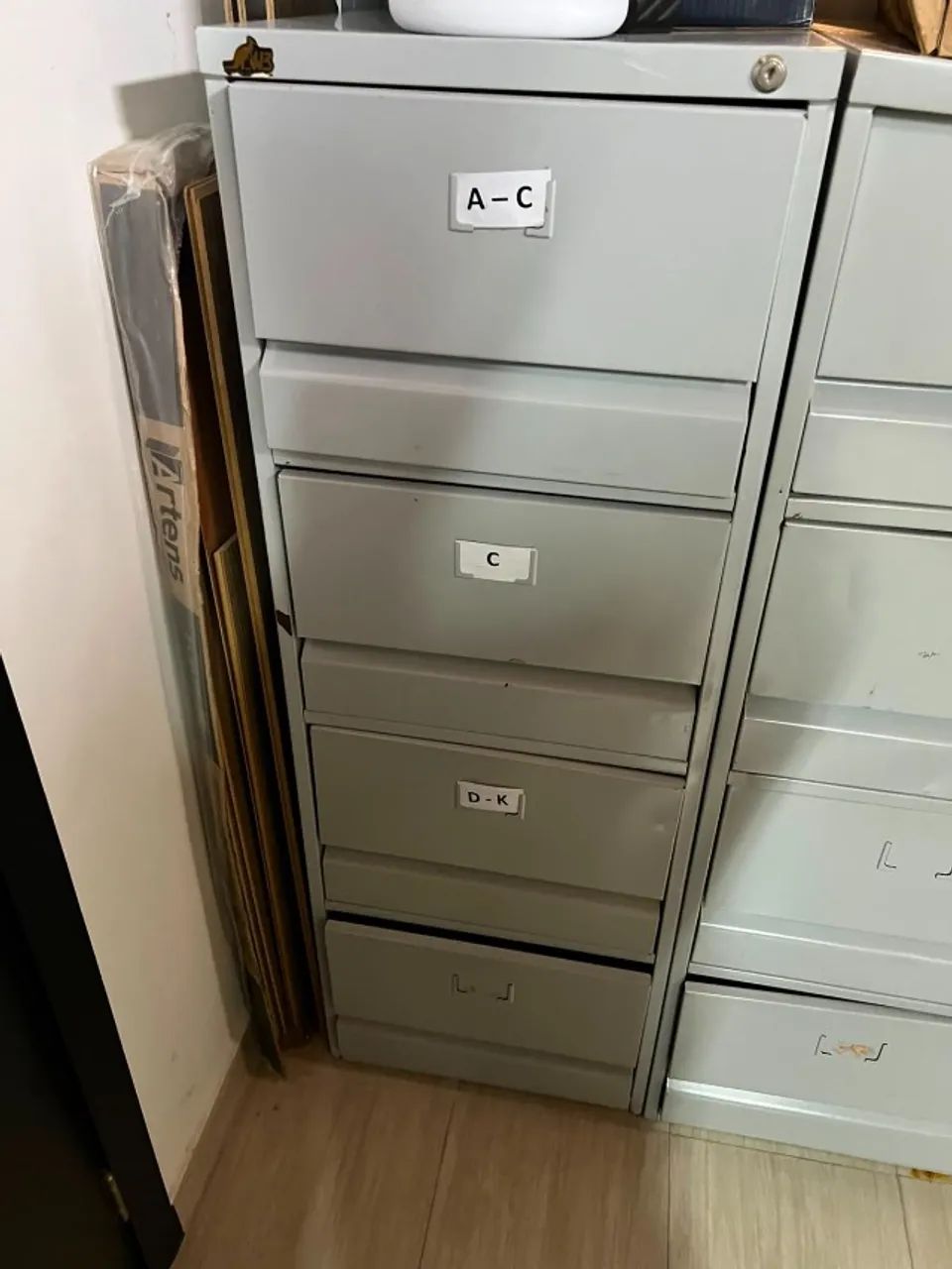 GAVETEIRO ESCRITÓRIO AÇO