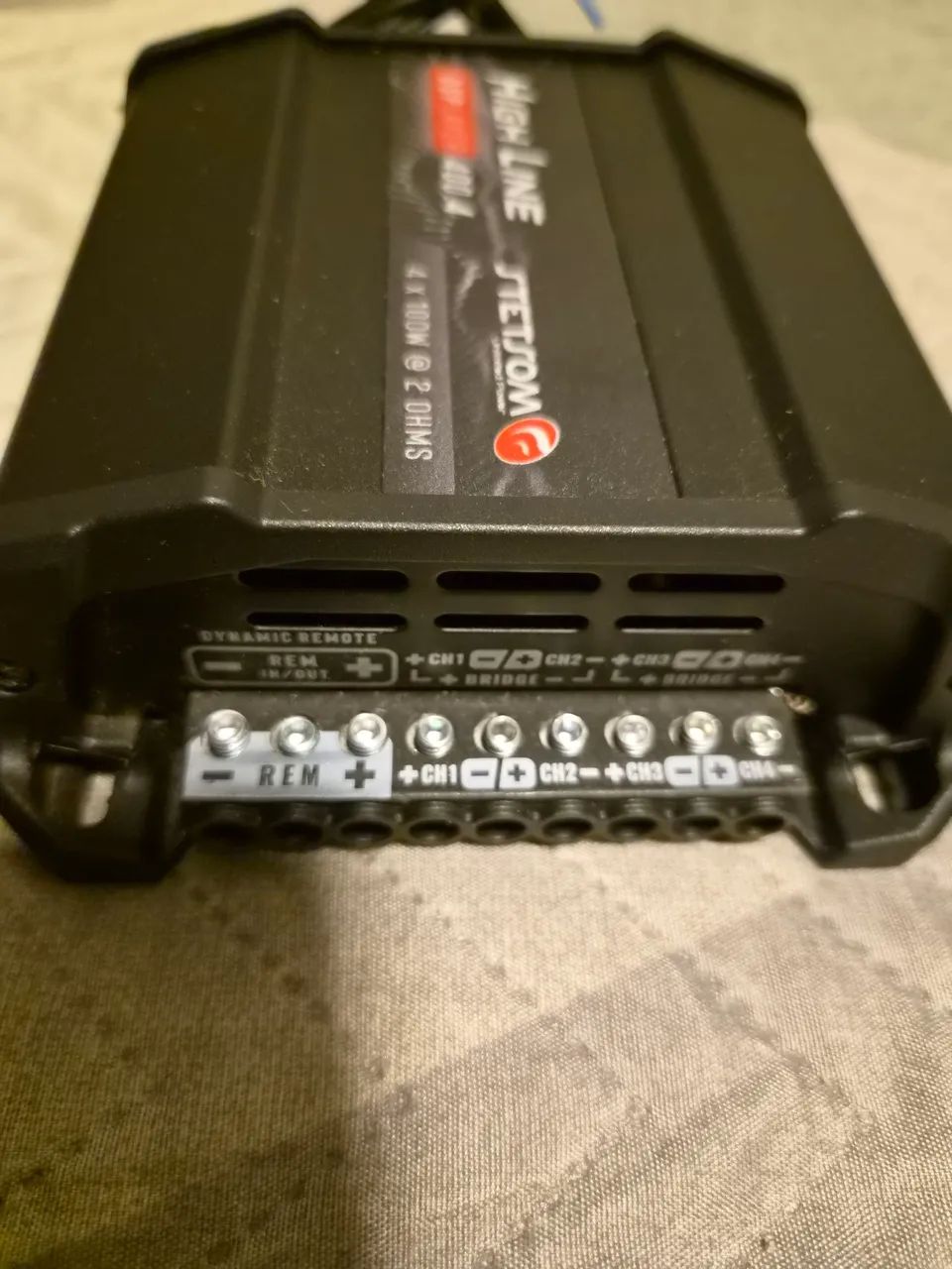 Módulo amplificador Dsp 4 canais stetsom bluetooth usb cabo ótico fm - Foto 2