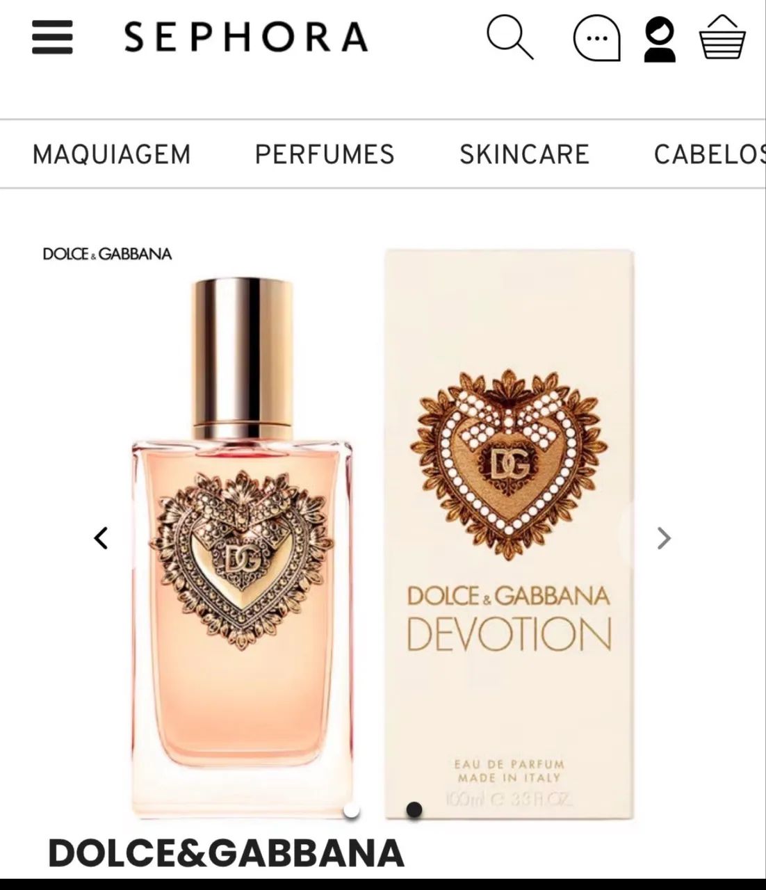 Perfume devotion dolce e Gabana  - Foto 4