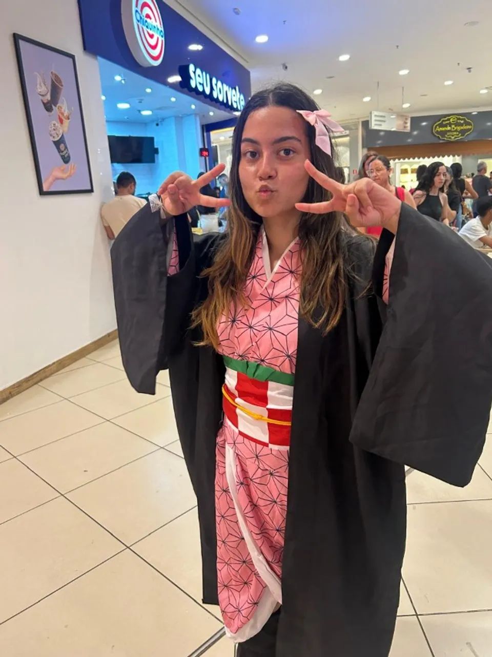 Cosplay Nezuco Demons Slayer 