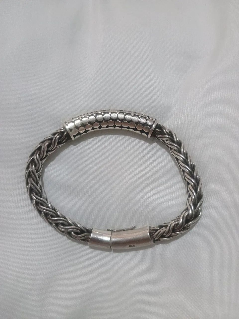 PULSEIRA DE PRATA BALI PESADA - Foto 3